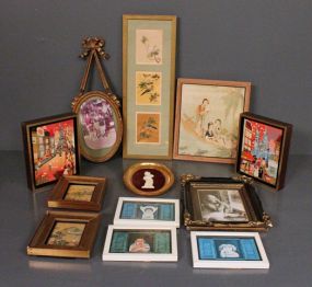Collection of Twelve Framed Prints Description
