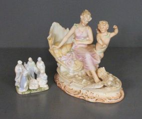 Figurine of Nativity Scene and Figurine of 