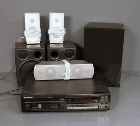 Pioneer Disc Player and Surround Sound Set Description
