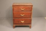 Three Drawer Chest of Drawers Description