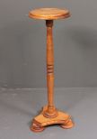 Wooden Pedestal Style Plant or Vase Stand Description