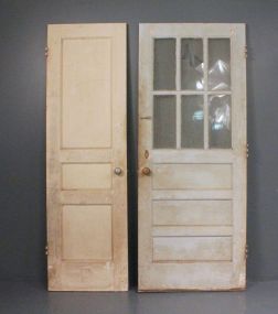 Two Antique Doors Description