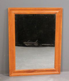 Wood Framed Mirror Description