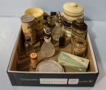 Two Perfume Bottles, Advertising Bottles & Tins