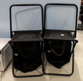Two Child's Folding Stadium Chairs