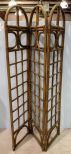 Bamboo Style Folding Screen