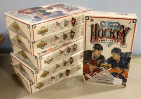 Six Boxes of 91-92 Hockey Cards