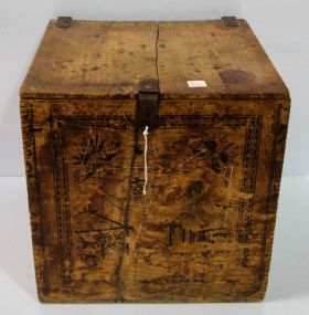 Unusual Large Antique Box