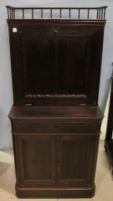 19th Century Rosewood Fall Front Ladies Desk