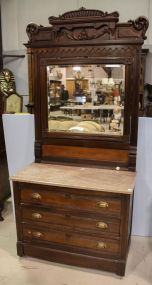 Walnut East Lake Dresser