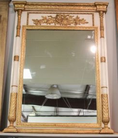 Painted and Gilt Classical Style Mirror