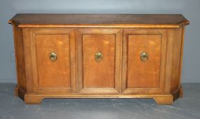 Wooden Sideboard circa 1940's Description