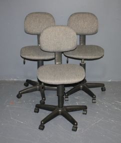 Three Office Chairs Description