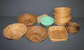 Group of Baskets Description