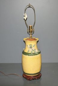 Pottery Vase Lamp Description