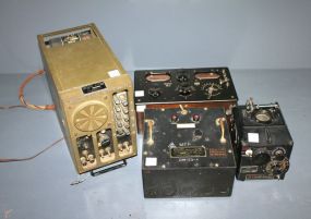 Group of Four Electrical Equipment Items Description