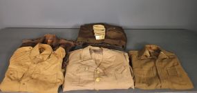 Vintage Army Uniforms Description