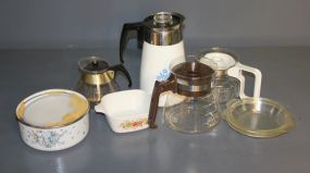 Group of Coffee Pots and Cooking Pots Description