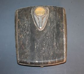 Vintage Weight Scale Description