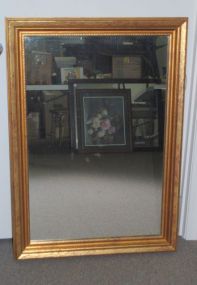 Gold Framed Mirror Description