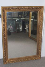 Ornate Gold Framed Mirror Description