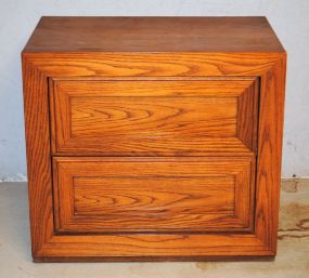 Two Drawer Cabinet Description