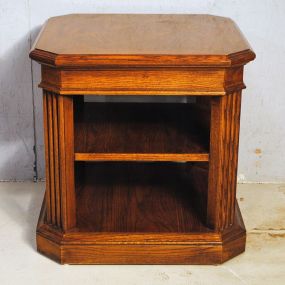 Two Tier End Table Description