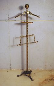 Brass Jacket Stand Description