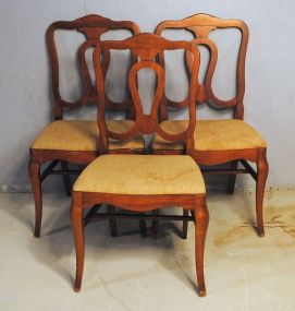 Three Side Chairs Description