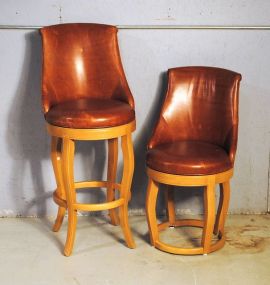 Two Cushion Stools Description