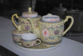 Oriental Tea Set Description