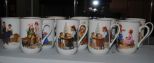 Group of Twelve Norman Rockwell Cups Description