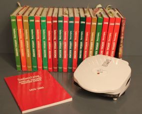 Collection of Southern Living Annual Recipe Cookbooks Description