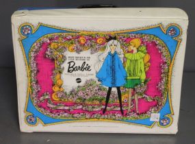 1968 The World of Barbie Case with Barbie, Ken and Clothes Description