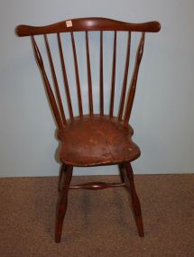 Early Windsor Chair with Saddle Seat