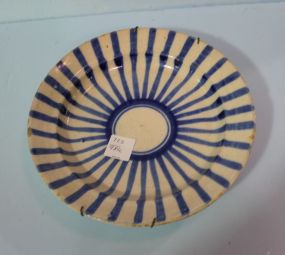 Stripe Plate with Hanger