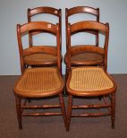 Four Mid-19th Century Side Chairs