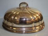 Large Silverplate Meat Dome