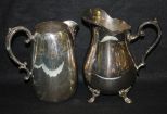 Webster/Wicox Water Silverplate Pitcher along with Rogers Silverplate Pitcher