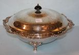 Silverplate Footed Covered Casserole