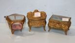 Three Victorian Ring Boxes