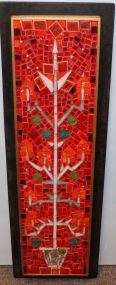 Mosaic of Flower in Pot by Wolfe Family