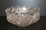 American Brilliant Cut Glass Bowl