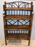 20th Century Rattan Shelf