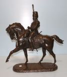 Large Bronze of Edward VII on Horseback by Remington Clarke