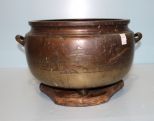 19th Century Large Bronze Jardiniere