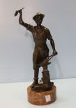 Bronze of Blacksmith by Karpathy Lynch