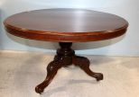 19th Century Round Mahogany Table