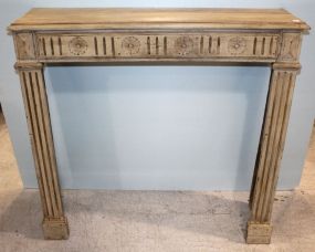 Painted Classical Style Mantle