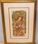 Edna Hibel Limited Edition Print